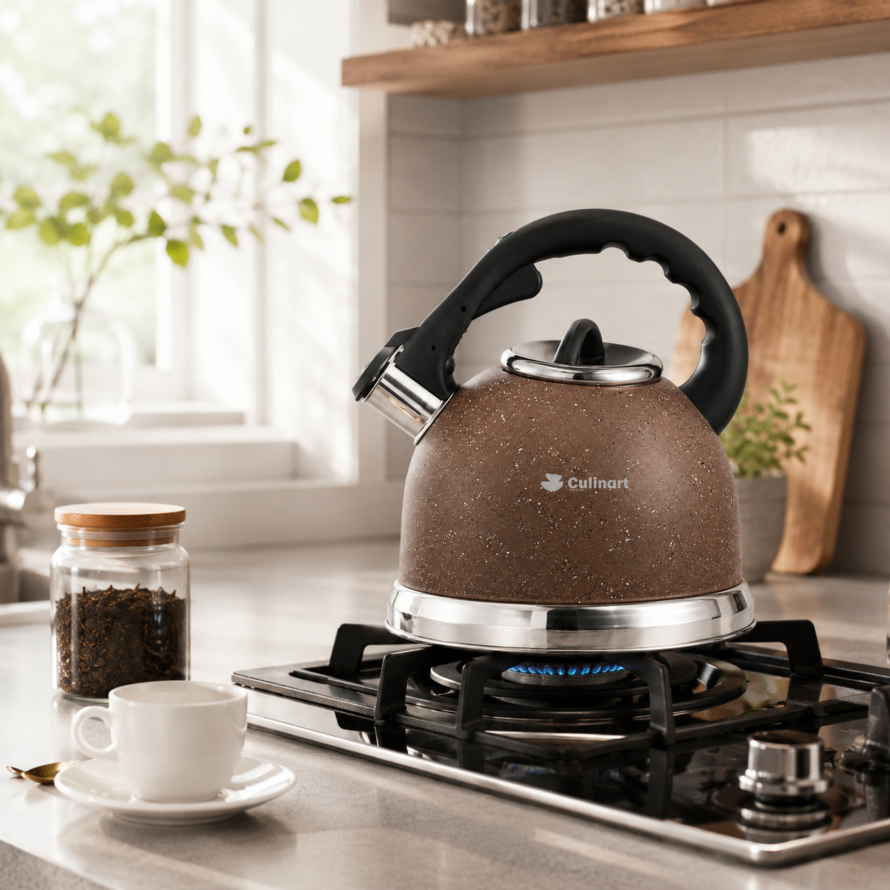 Whistling kettle