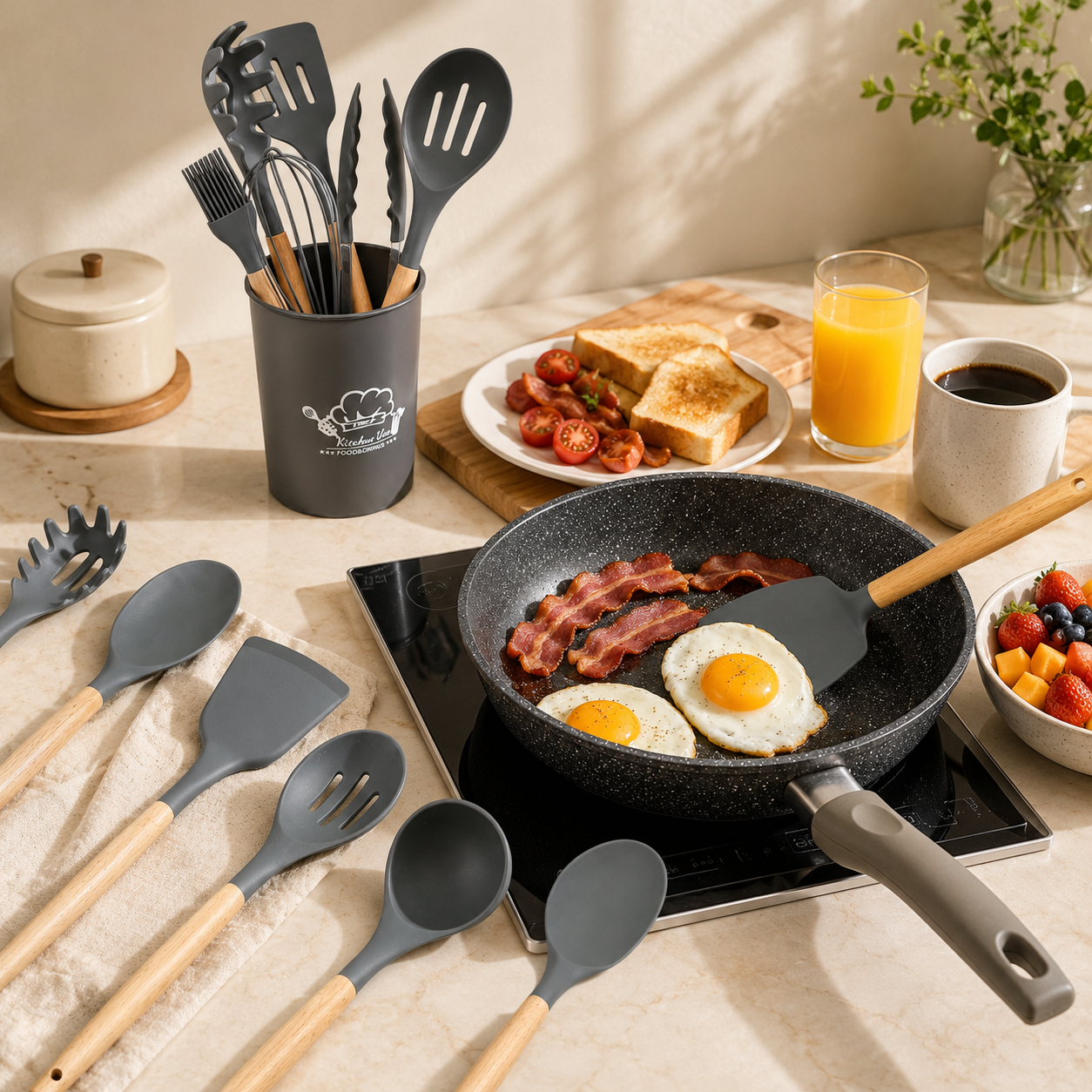 Kitchen utensils set