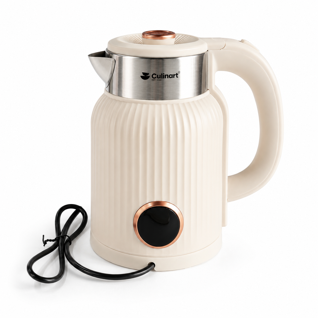1.6L Elegant Cream Electric Kettle for wholesale & retail
