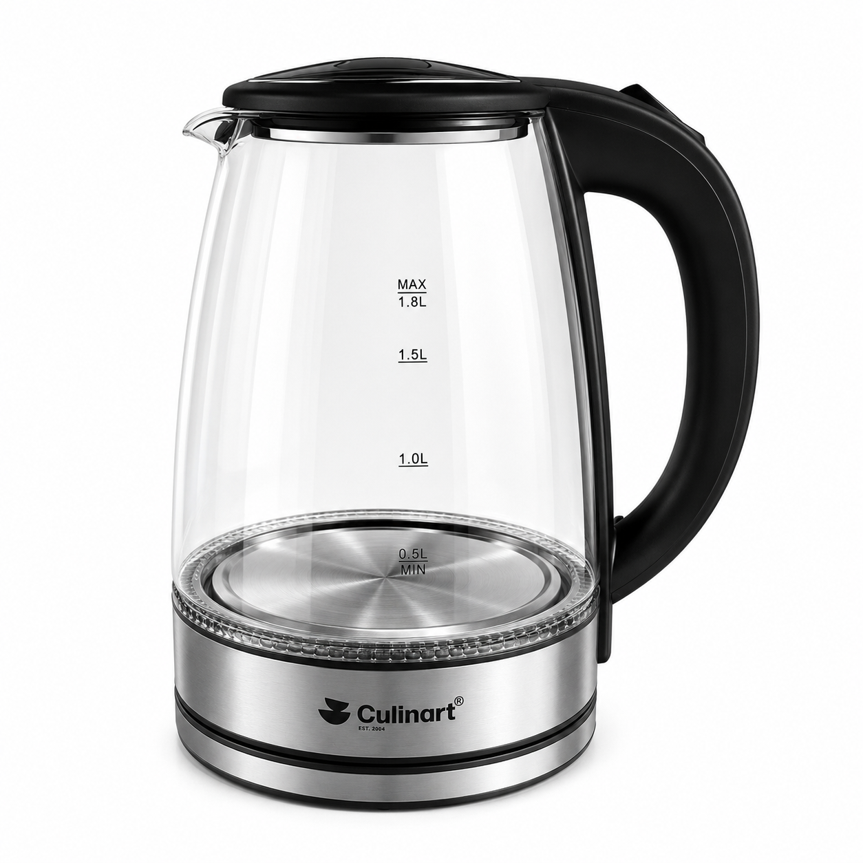 1.8L Glass Electric Kettle for Retail Distribution & Wholesale