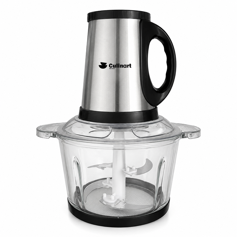 Electric Meat Grinder with Stainless Steel Blades & Large Capacity Bowl