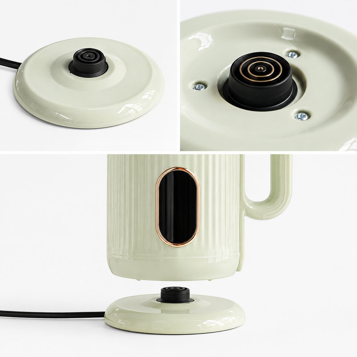 Wholesale 1.8L Electric Kettle with Custom Branding Options for Home Appliance Distributors