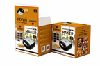 3-in-1 Breakfast Sandwich Maker with Grill & Waffle Plates