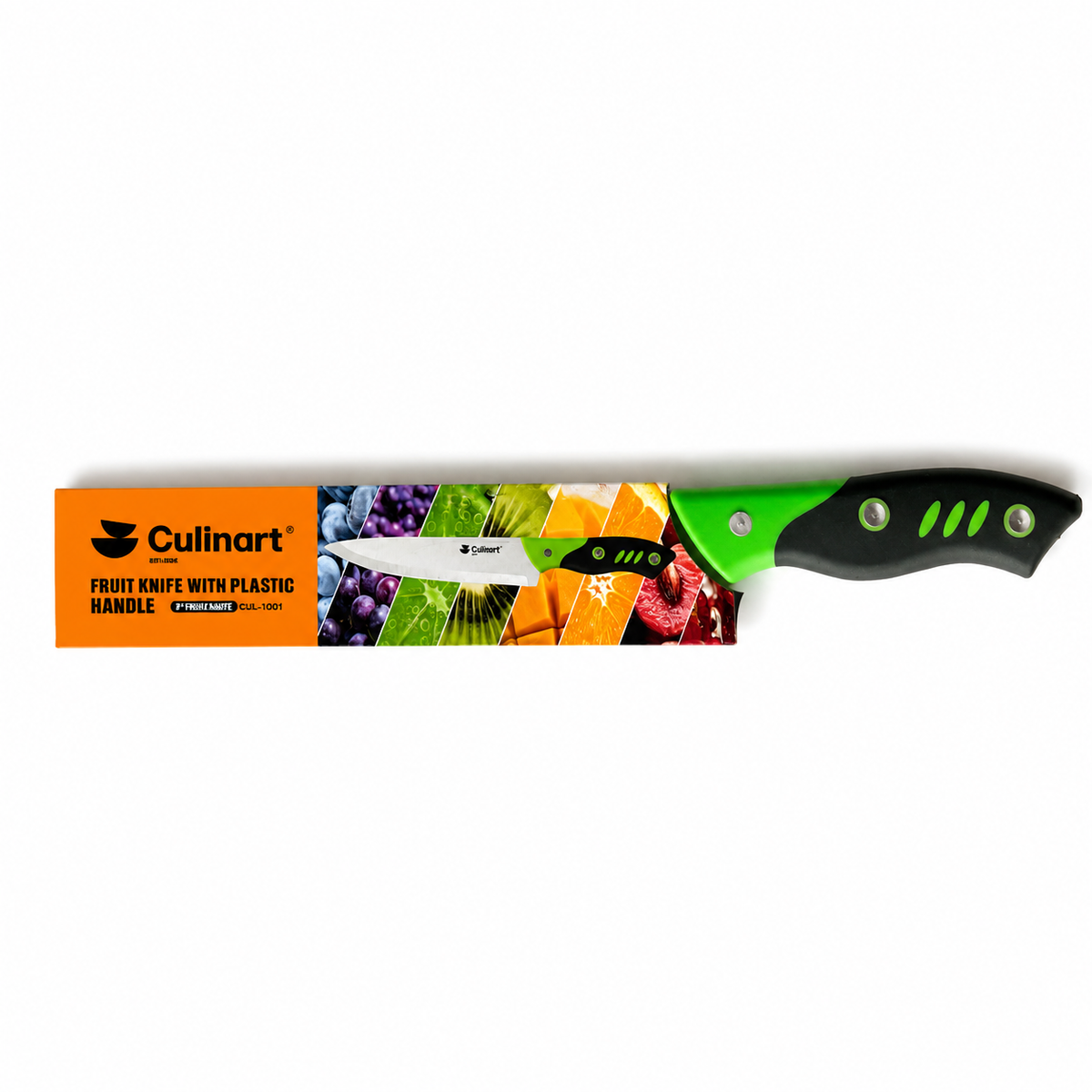 7-Inch Stainless Steel Kitchen Knife with Plastic Handle