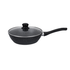 Non-Stick Deep Fry Pan with Glass Lid