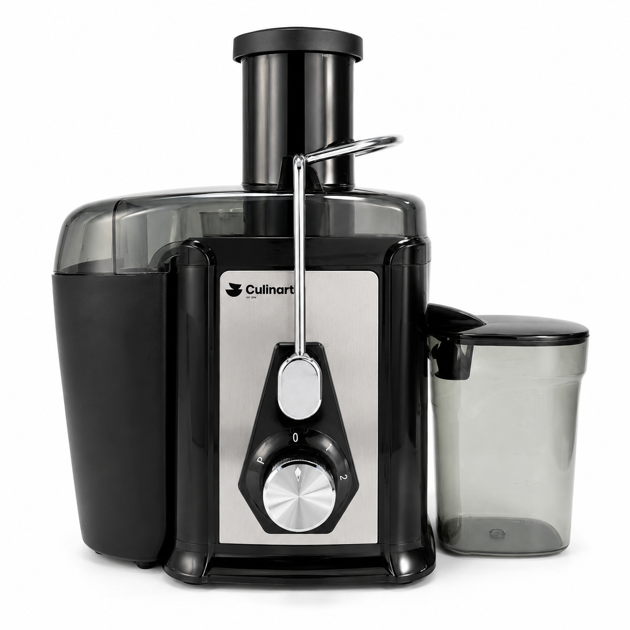 Extracteur de jus Culinart haute puissance 850W pour jus de fruits et légumes frais