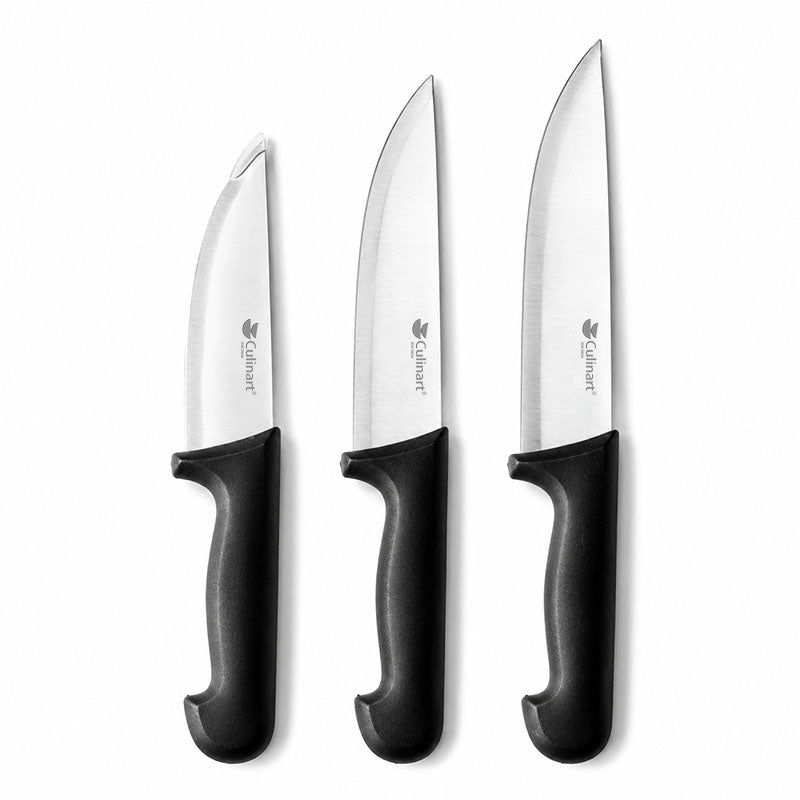 Stainless Steel Kitchen Knife with Plastic Handle