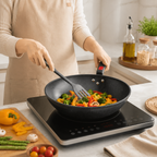 3-Piece Non-Stick Cookware Set with Glass Lid