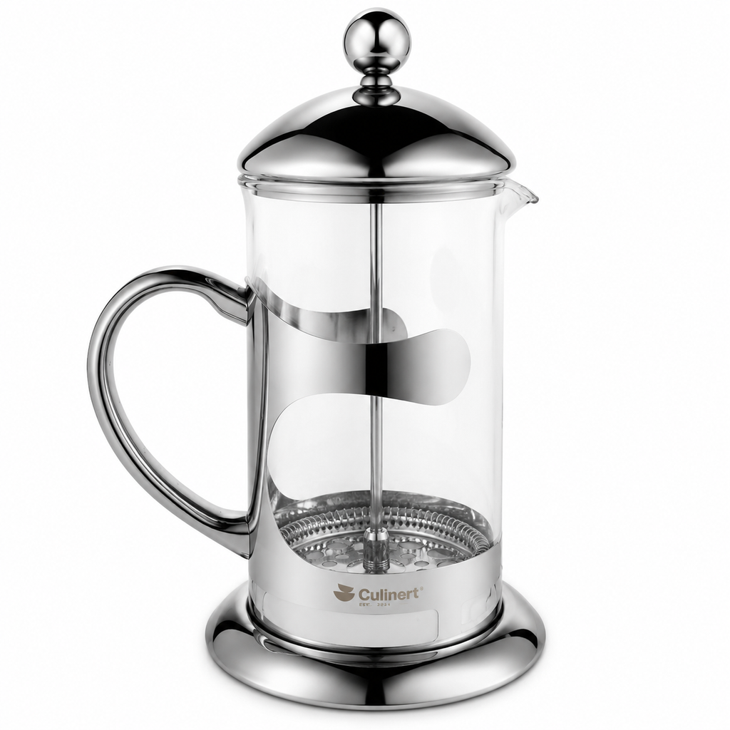 Classic French Press Coffee Maker with Heat Resistant Glass For Retail & Wholesale
