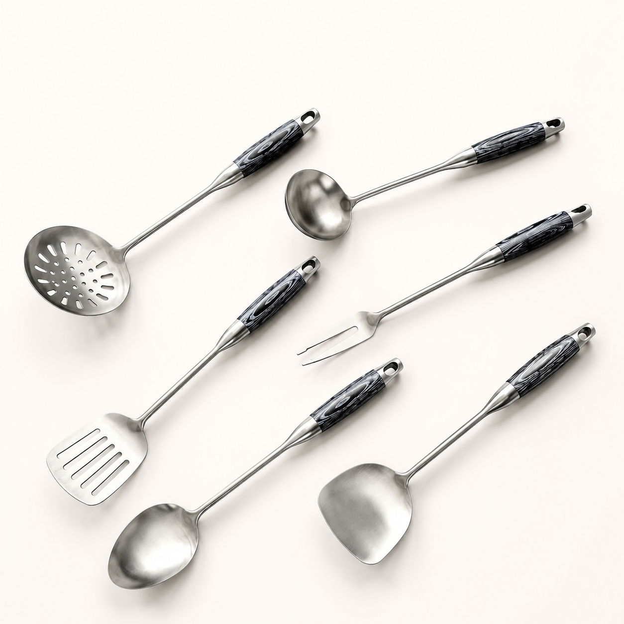 Modern Stainless Steel Kitchen Utensil Series For Retail & Wholesale
