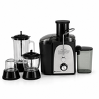Culinart Multi-Function 4-in-1 Juice Extractor with Blender & Grinder Attachments
