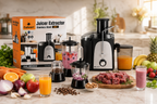 Culinart Multi-Function 4-in-1 Juice Extractor with Blender & Grinder Attachments