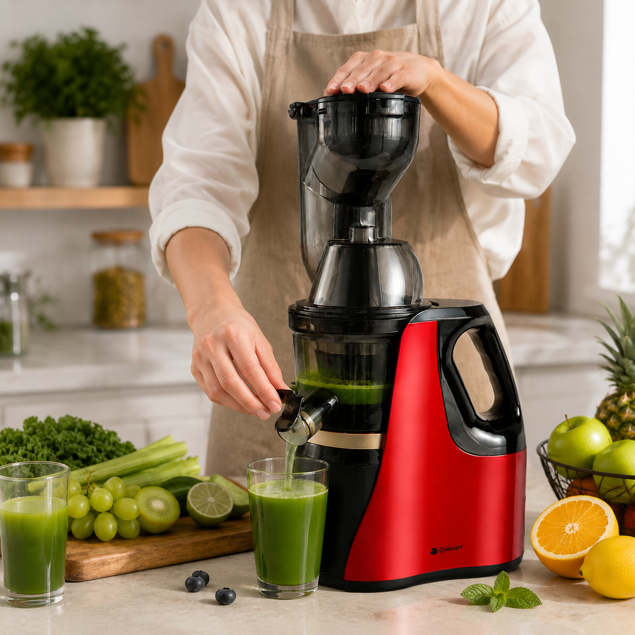 Machine à jus à rotation lente 250 W pour la vente au détail et en gros
