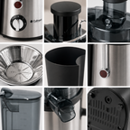 Juice Extractor Machine 850W with Stainless Steel Body