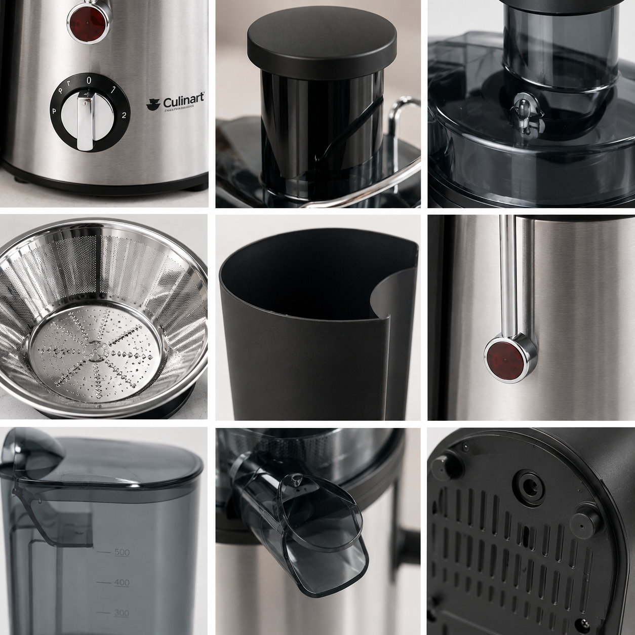 Juice Extractor Machine 850W with Stainless Steel Body