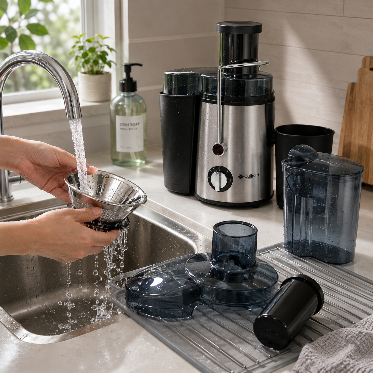 Juice Extractor Machine 850W with Stainless Steel Body