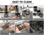 Slow Juicer Machine with Low Speed Extraction Technology