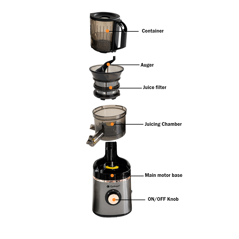 Slow Juicer Machine with Low Speed Extraction Technology