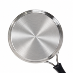 Stainless Steel Saucepan with Heat-Resistant Handle