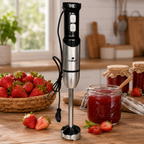 Culinart 300W Electric Hand Blender with Stainless Steel Shaft & Multi-Accessory Kitchen Set