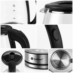 1.8L Glass Electric Kettle for Retail Distribution & Wholesale