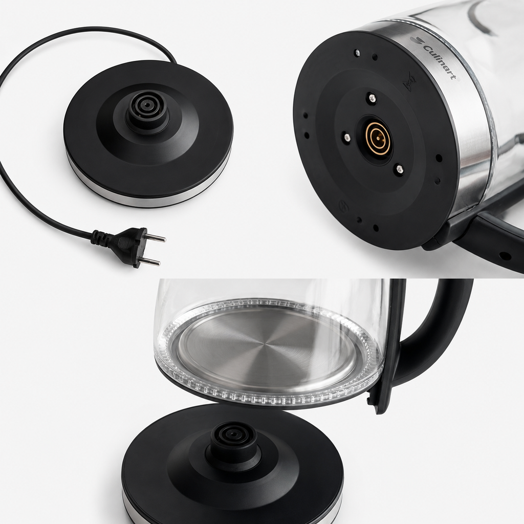 1.8L Glass Electric Kettle for Retail Distribution & Wholesale