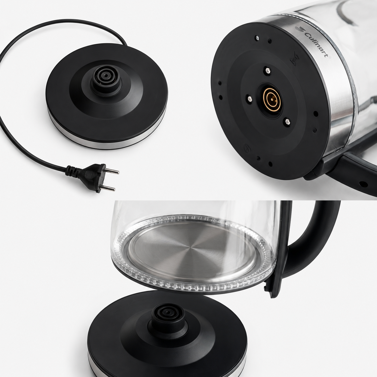 1.8L Glass Electric Kettle for Retail Distribution & Wholesale
