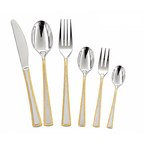 6-Piece Cutlery Set for Restaurant & Home Use