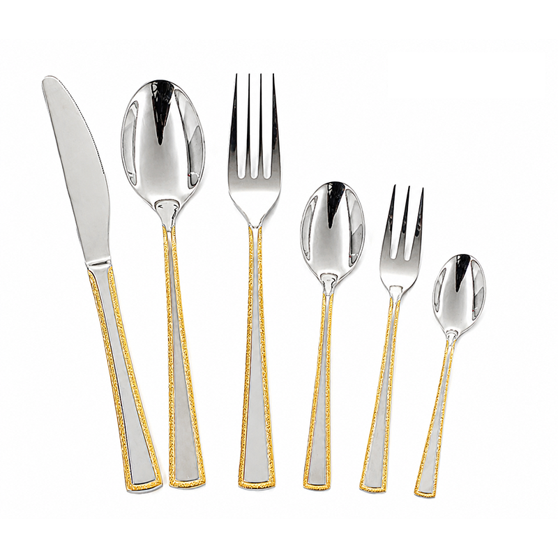 6-Piece Cutlery Set for Restaurant & Home Use