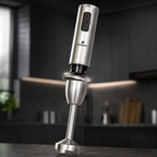 Culinart 4-in-1 Stainless Steel Immersion Hand Blender with Chopper & Whisk