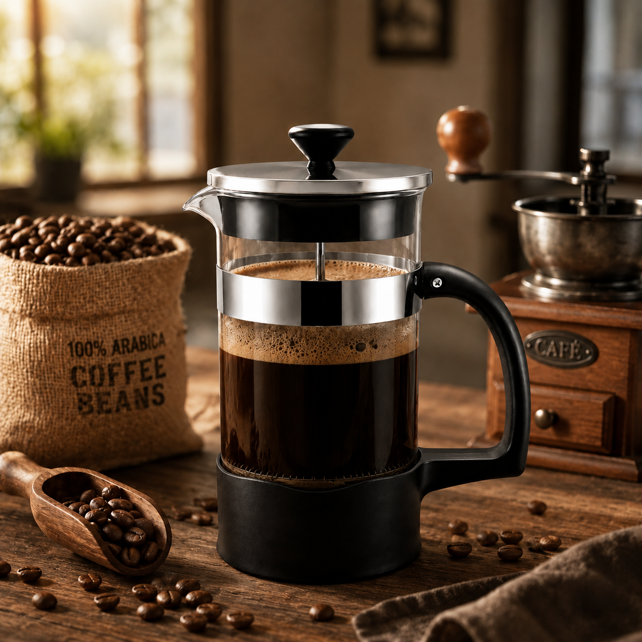 Modern French Press Coffee Maker For Retail & Wholesale