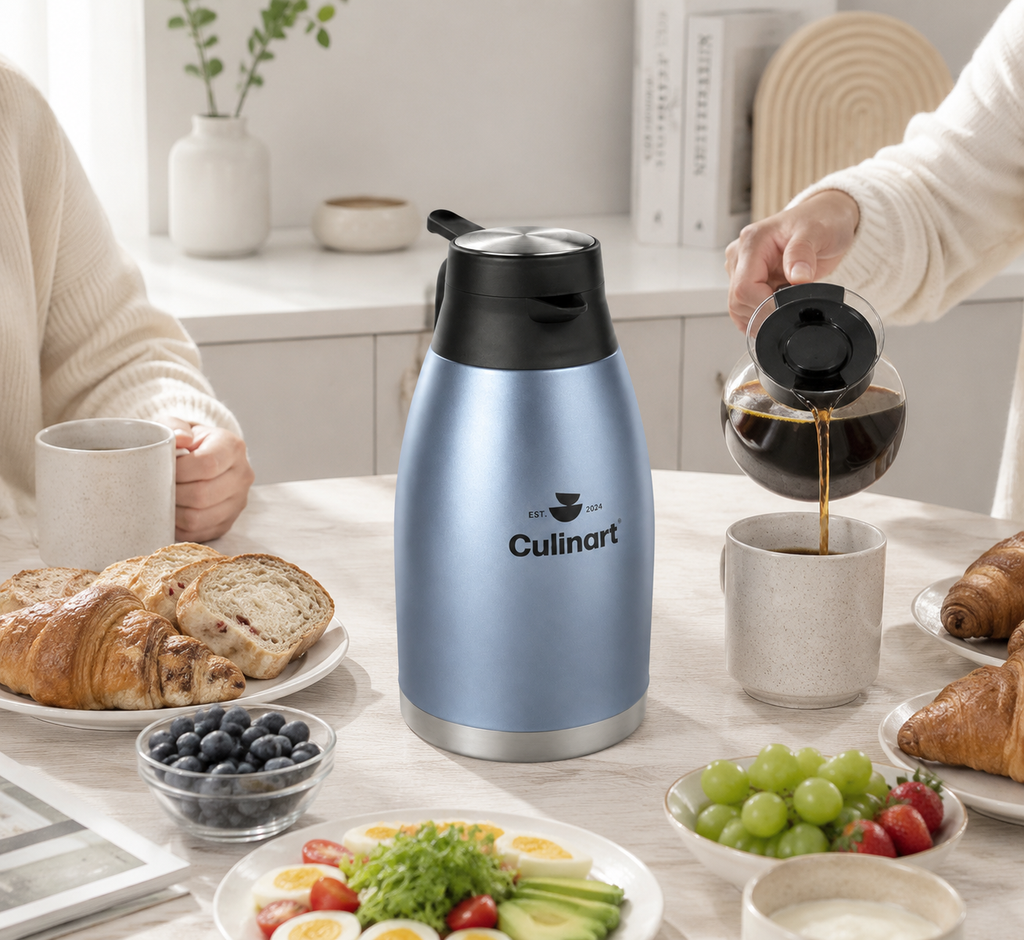 Commercial Stainless Steel Thermal Coffee Pot for Coffee & Tea Service
