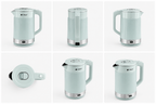 1.8L Nordic Style Electric Kettle For Retail & Wholesale