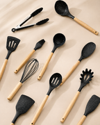 11-Piece Silicone Cooking Utensils Set For Retail & Wholesale