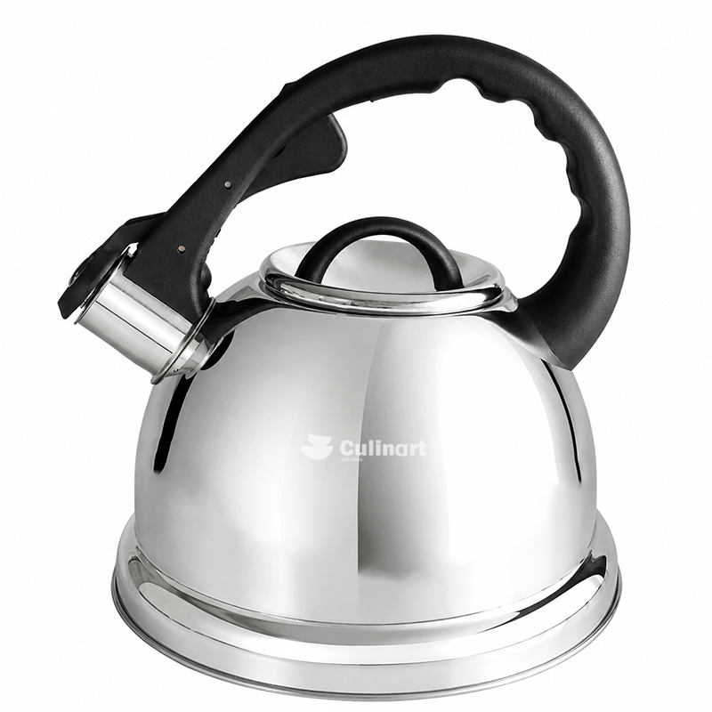 Premium Stainless Steel Whistling Kettle with Ergonomic Handle for Modern Kitchen Solutions