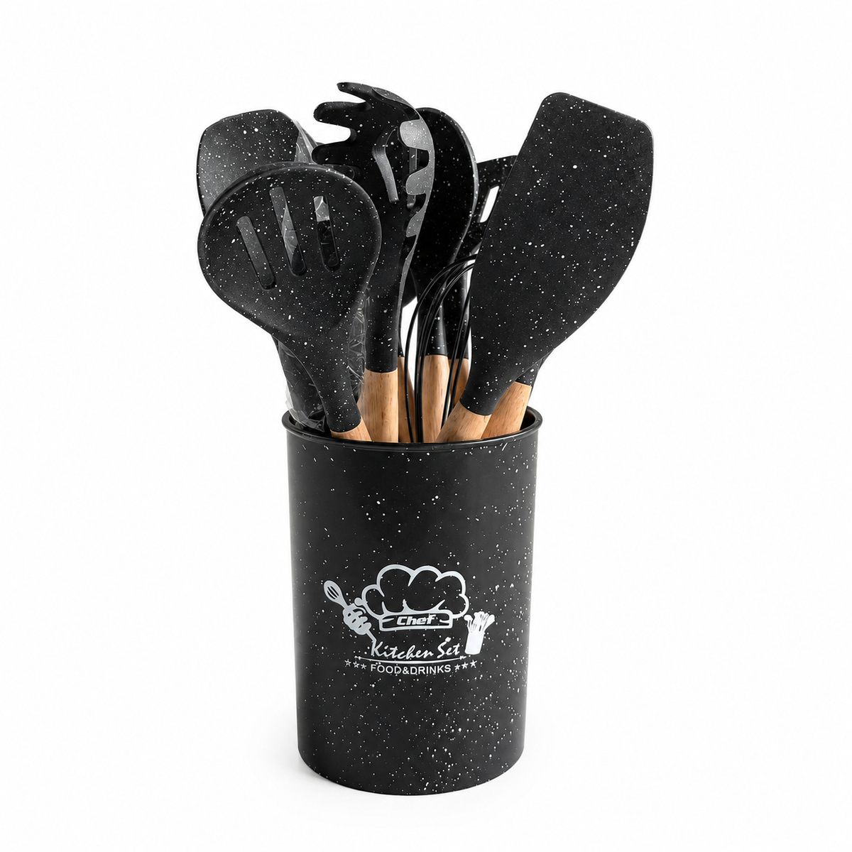 11-Piece Silicone Cooking Utensils Set For Retail & Wholesale