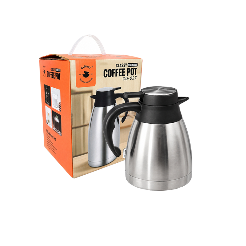 Commercial Stainless Steel Thermal Coffee Pot for Coffee & Tea Service