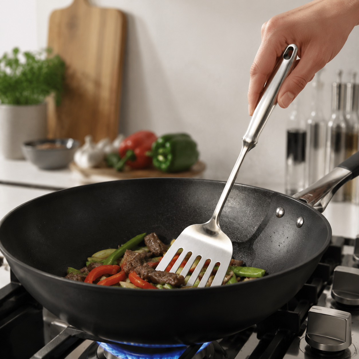 Premium Stainless Steel Kitchen Utensil Set for Professional Kitchen Solutions