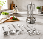 Premium Stainless Steel Kitchen Utensil Set for Professional Kitchen Solutions