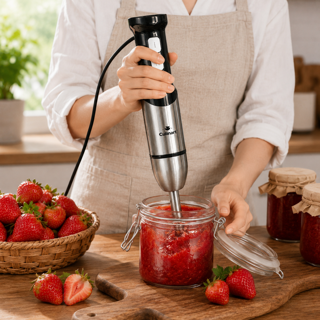 Culinart 300W Electric Hand Blender with Stainless Steel Shaft & Multi-Accessory Kitchen Set