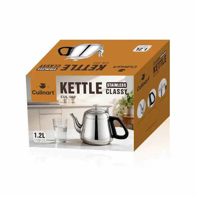 1.2L Classic Stainless Steel Tea Kettle